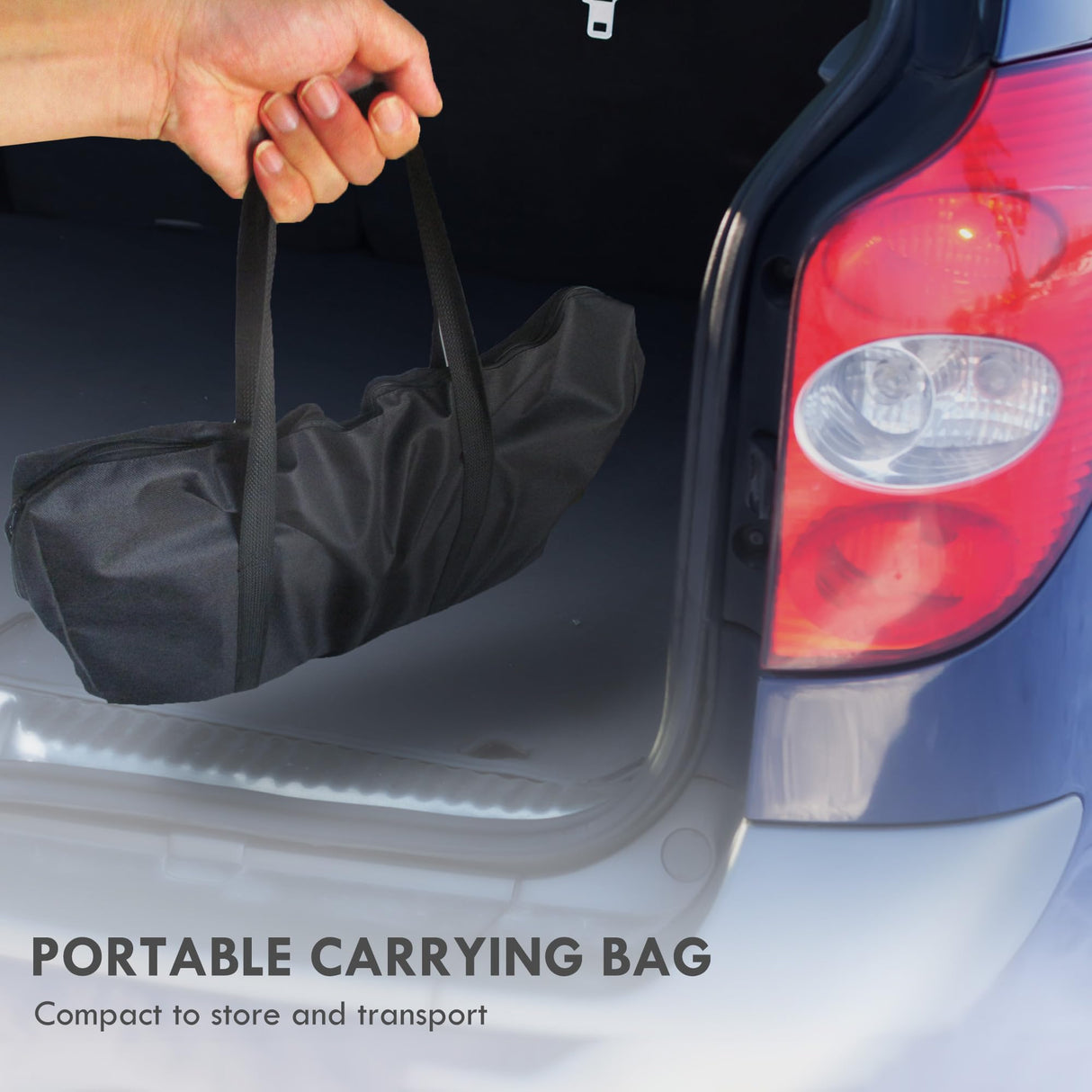 Outsunny 3-in-1 Portable Fire Pit, Stove, Coffee Table, Wood Burning Firepit with Carrying Bag and Quick Assembly for Camping, Bonfire, Picnic, Backyard, Patio, Black Outsunny