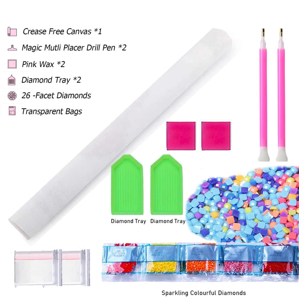 YALKIN Square 5D Diamond Painting Kits for Adults, Waterfall Large Diamond Art Kits Full Drill Diamond Painting Kit for Adult Beginners, DIY Crystal Picture Art for Home Wall Decor 40x70CM/15.8x27.6in YALKIN