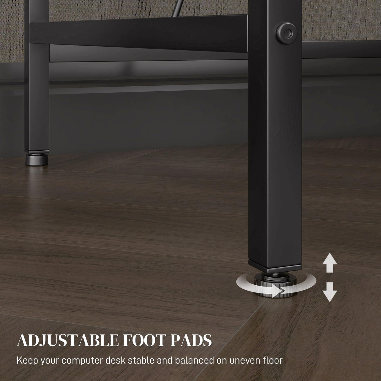 HOMCOM 42" L Shaped Desk with LED Lights, Power Outlet, USB Charging Ports, Reversible L Shaped Computer Desk with Storage Shelves, Monitor Stand, Corner Gaming Desk for Home Office, Rustic Brown HOMCOM