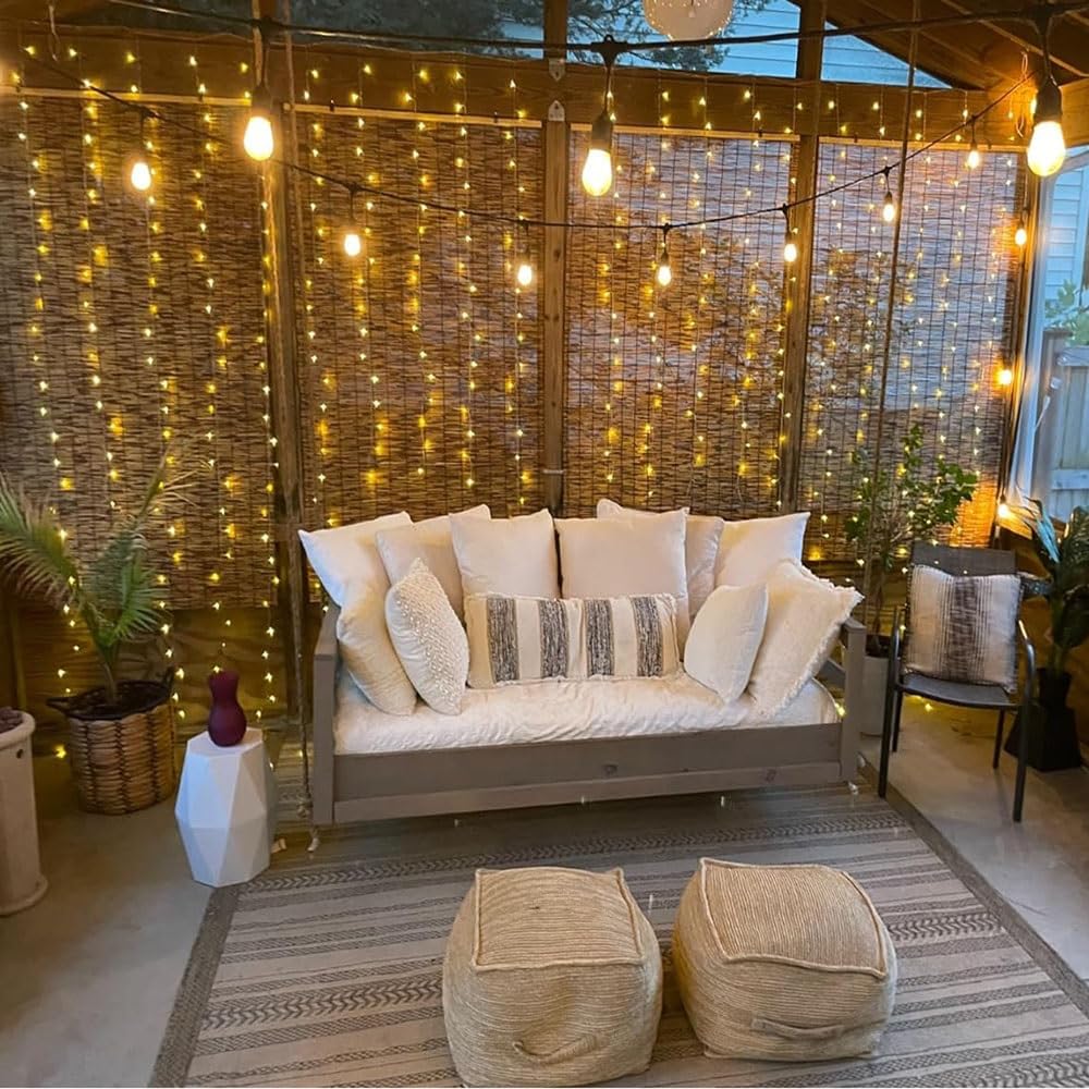 Blackout Bamboo Roller Shades for Indoor/Outdoor Patio Privacy,Natural Bamboo Roll Up Blinds Wide 22" 24" 33" 36" 40" 42" 48" 53" 59" 60" 66" 72" 73" Cordless Sunshades Window Shades WoodArtSupply