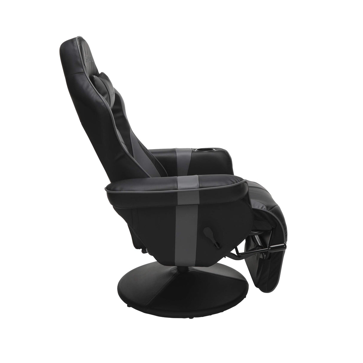 RESPAWN 900 Gaming Recliner - Video Games Console Recliner Chair, Computer Recliner, Adjustable Leg Rest and Recline, Recliner with Cupholder, Reclining Gaming Chair with Footrest - Gray RESPAWN