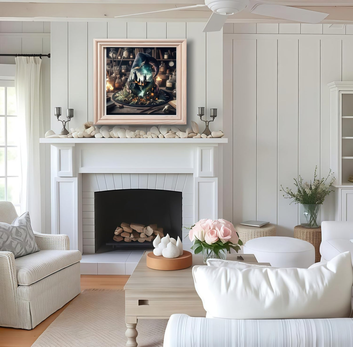 BYGFHLYW 5D Diamond Painting Kits for Adults, Magic Hat Diamond Art Kits for Adults Beginner, DIY Full Drill Diamond Dot Gem Painting for Home Wall Decor 11.8x11.8 inch BYGFHLYW