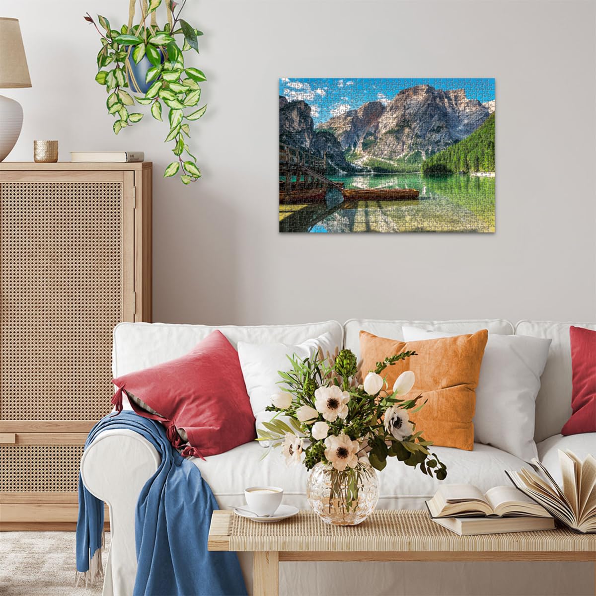 Ravensburger Pragser Wildsee, Dolomites, South Tyrol, Italy 1000 Piece Jigsaw Puzzle for Adults | Unique, Pieces | Anti-Glare Surface | FSC Certified, Eco-Friendly | Amazon Exclusive Ravensburger