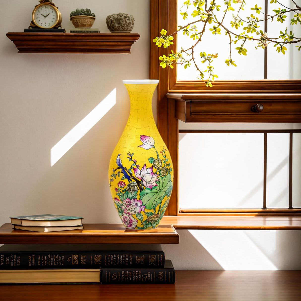 3D Puzzles Vase for Adults, 160 Pieces Puzzle Flower Vase for Home and Office Decor, DIY 4D Jigsaw Vase Arts and Crafts for Kids, Unique Housewarming Gifts for Moms YIZHOR