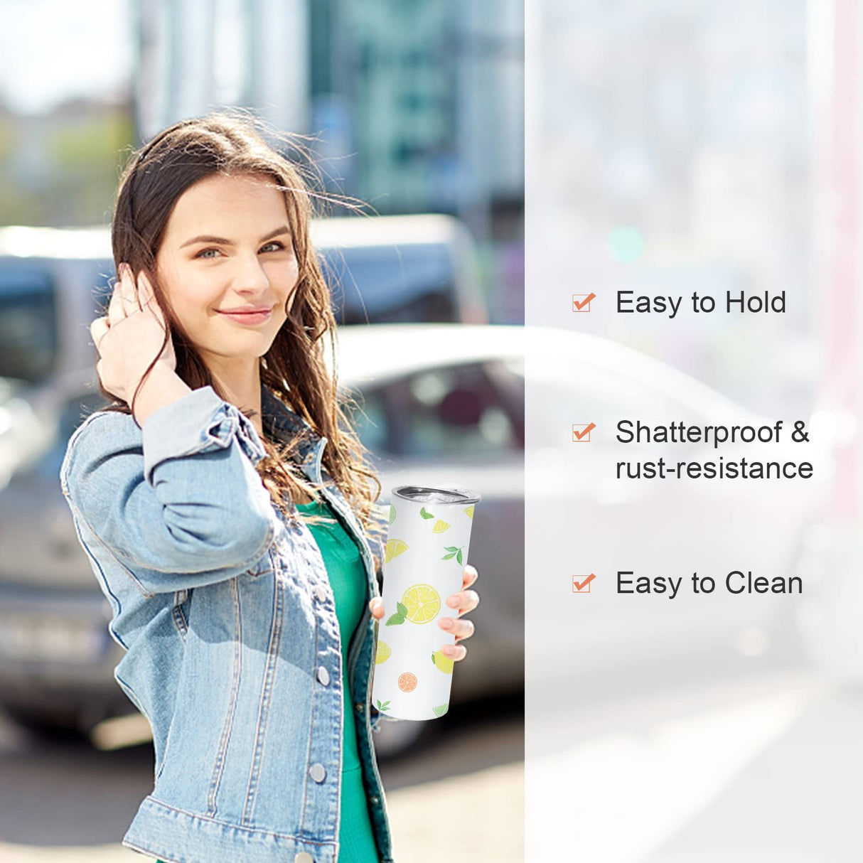 CHLJAR 20 oz Sublimation Tumblers, 25 Pack Straight Skinny Tumbler Bulk Blanks Stainless Steel Double Wall Insulated Tumbler Cups, DIY for Heat Press Machine, Individually Boxed CHLJAR