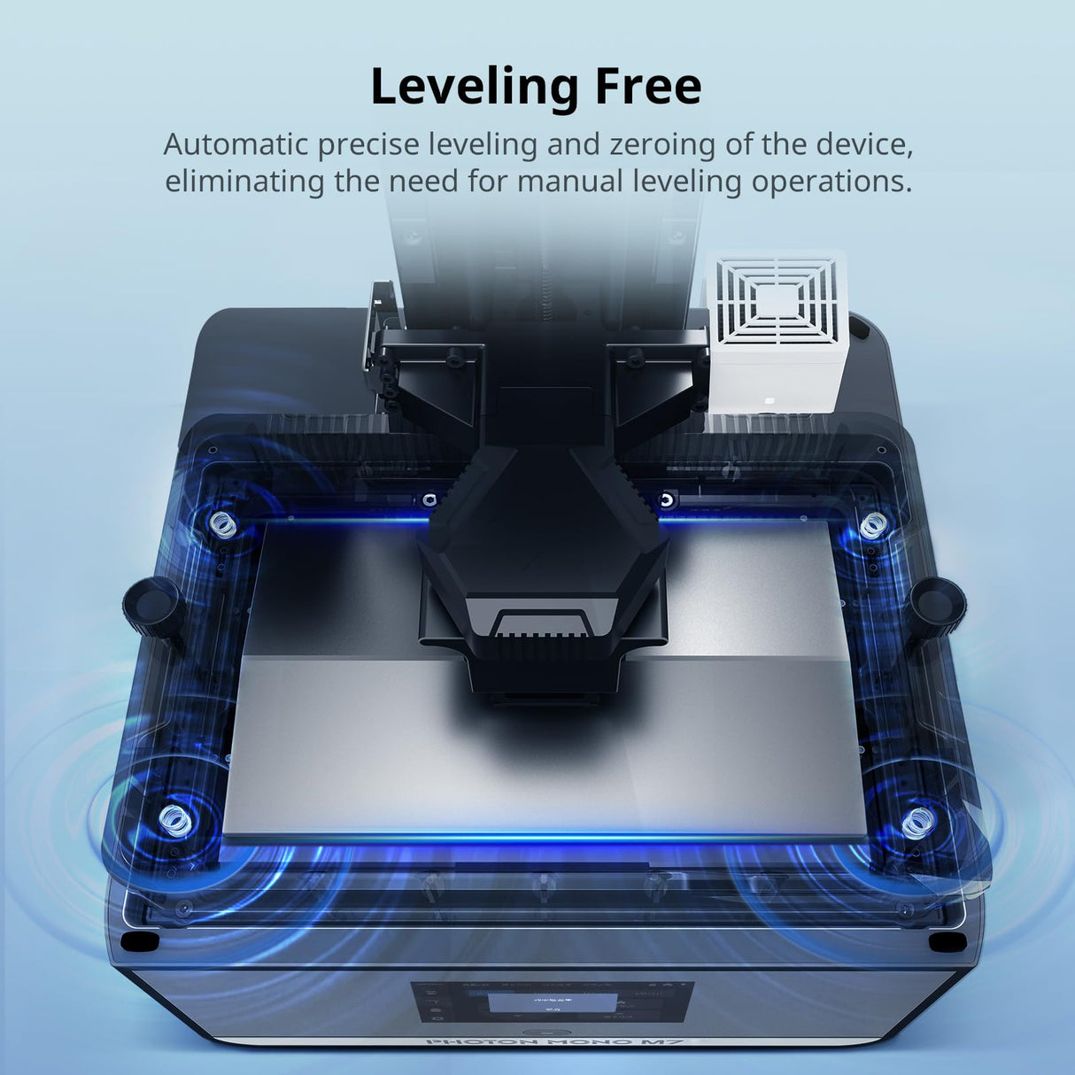 ANYCUBIC 14k Resin 3D Printer Photon Mono M7, 150mm/h High Speed Printing, Upgraded COB Source System and Intelligent Detection, 8.78x4.96x9.06 inches Printing Size ANYCUBIC