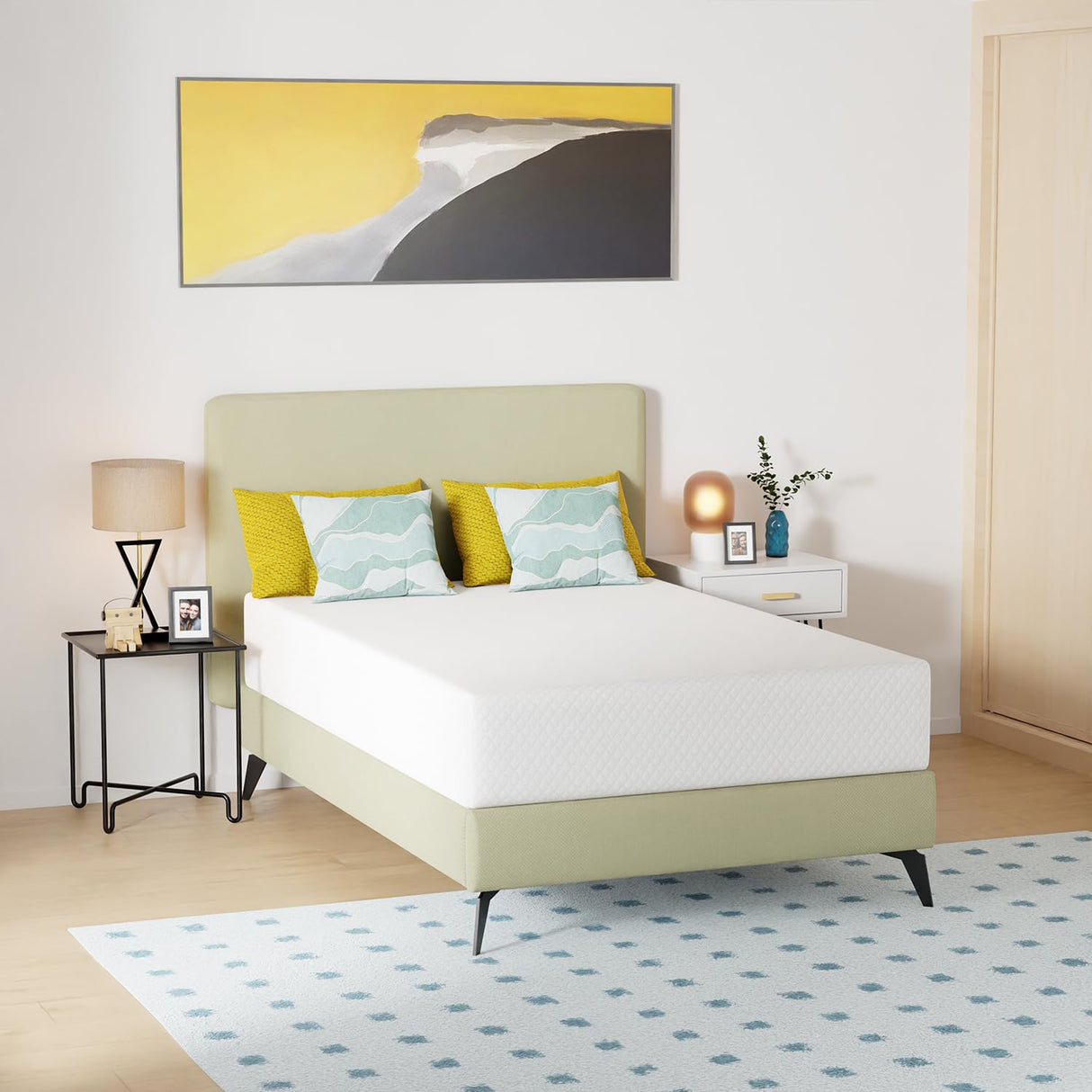 Full Mattress 12 inch Gel Memory Foam Mattress Medium Firm Mattresses for Cool Sleep Relieving Pressure Relief CertiPUR-US Certified Mattress in a Box FDW