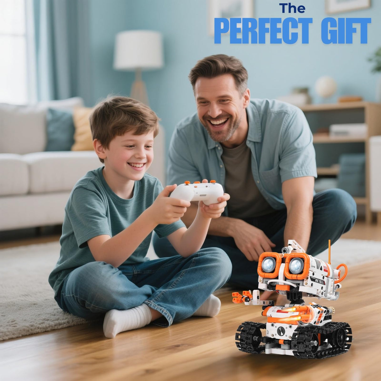 PIVONAX STEM Robotics Kit for Kids Ages 8-12 8-14+, 5-in-1 Remote/APP Control Coding Robot, Educational Engineering Building Toys with Programming, Science Projects Great Gift for Boys & Teens PIVONAX