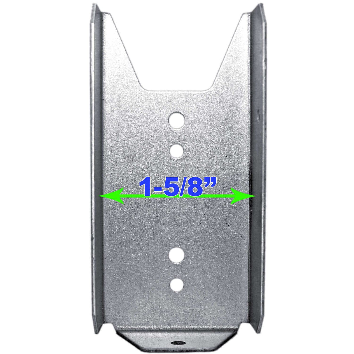 Jake Sales Wood Fence Rail Bracket for 2x4 Dimensional Lumber. Galvanized Steel to Resist Rusting. Quantity 8 Jake Sales