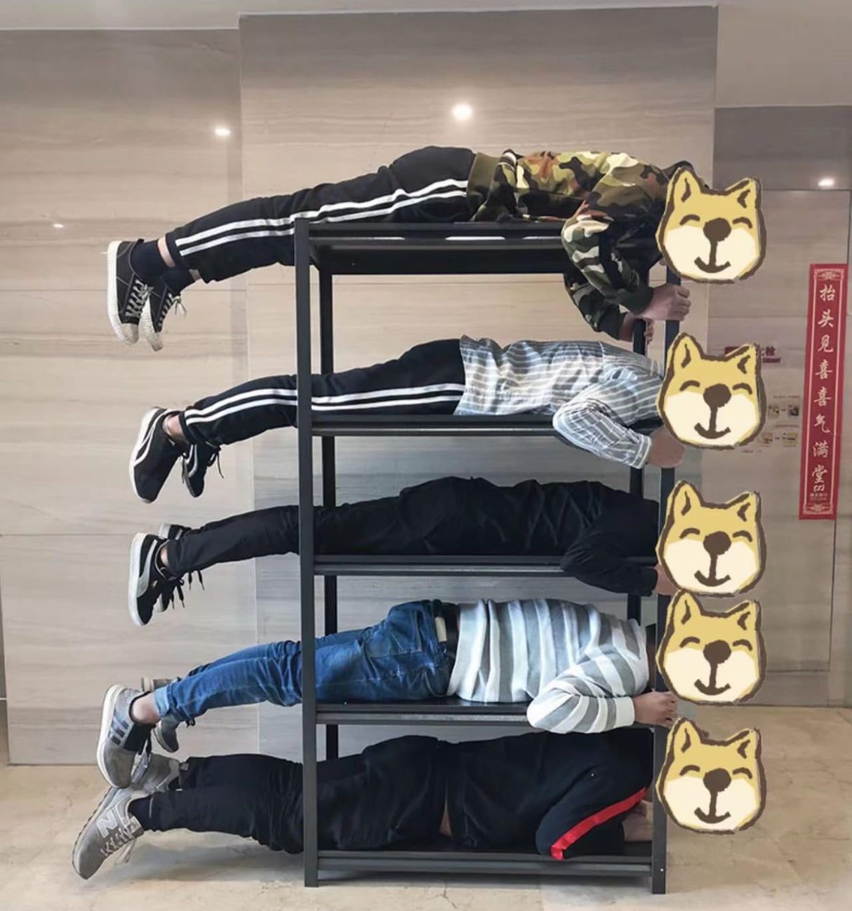 POOUPHV 72 Inch H Garage Shelving 5 Tier Heavy Duty Metal Storage Shelves Loads 2000 LBS,Adjustable Garage Storage Shelves Storage Rack Shelf for Garage, Warehouse, Pantry, Basement 72" Hx40''Wx18''D POOUPHV