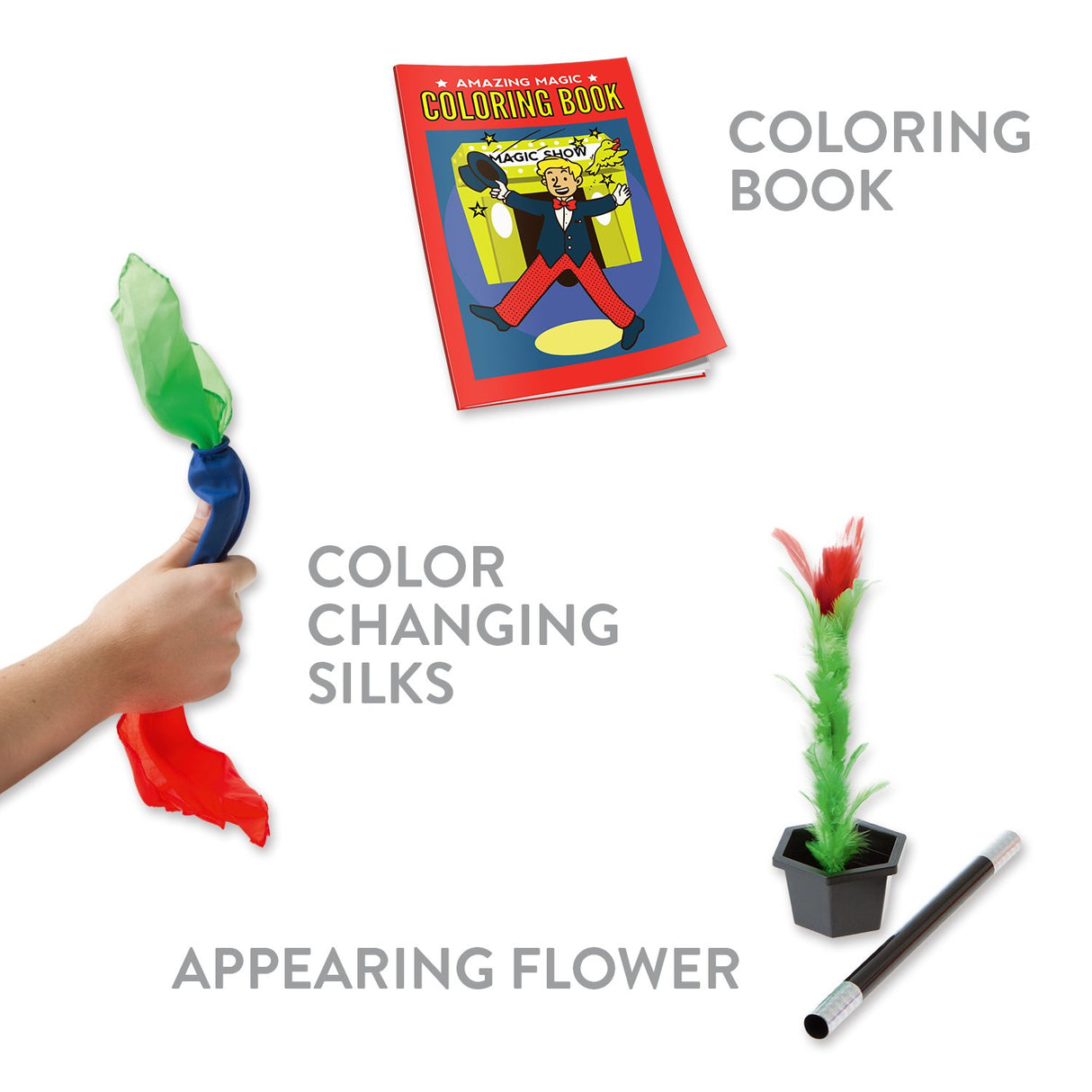 MasterMagic Magic Kit - Easy Magic Tricks for Children - Learn Over 350 Spectacular Tricks with This Magic Set - Ideal for Beginners and Kids of All Ages! MasterMagic