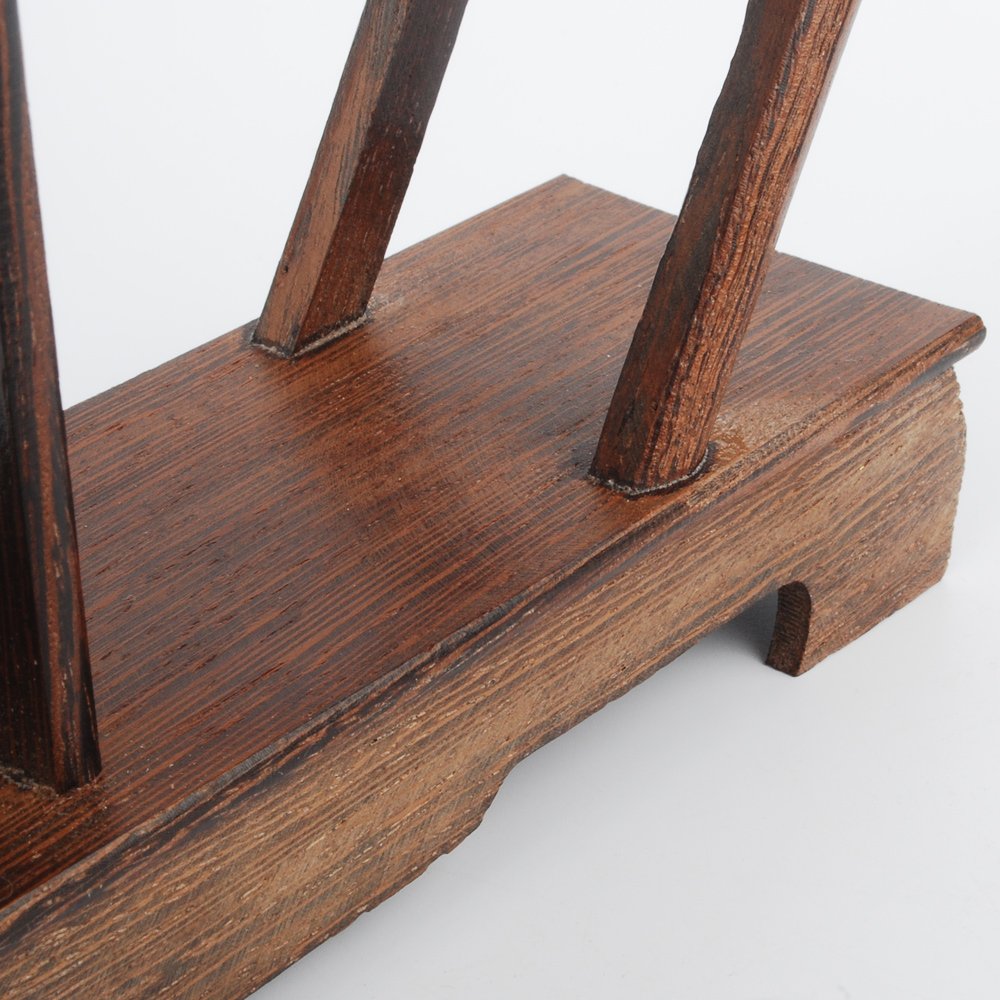 NWFashion Chinese Wooden Rosewood Display Stand Decoration Curio Cabinets Shelf (Hexagon) NWFashion