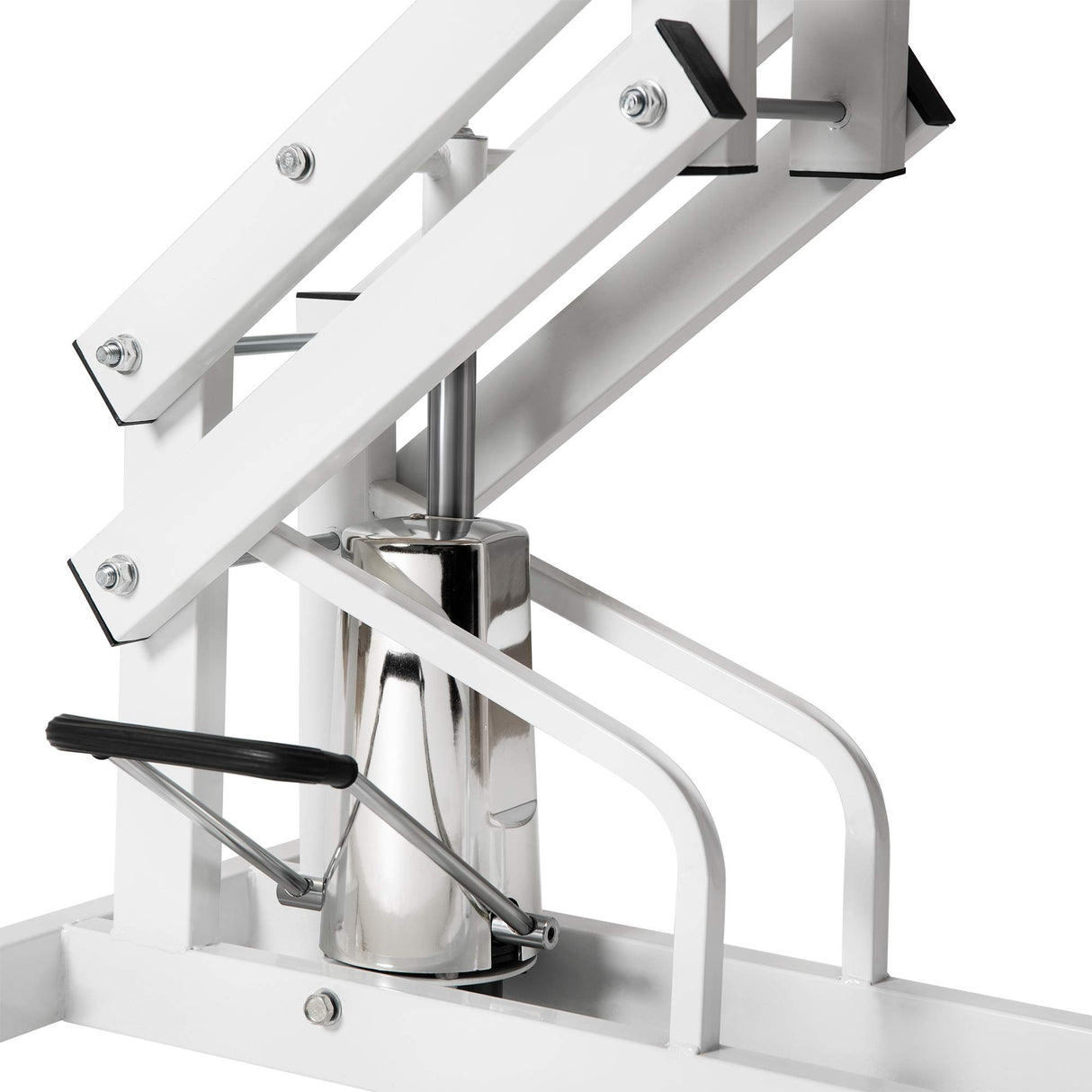 ItWorths 43" Hydraulic Dog Grooming Table for Small Large Dogs, Professional Heavy Duty Z-Lift Pet Grooming Station Max. Load 330 lbs Non-Slip Anti-Static Table Top Adjustable Overhead Arm L Pink ItWorths