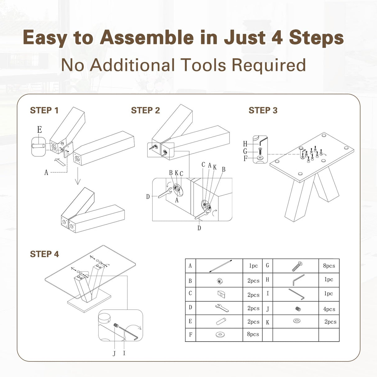 Rejeke 71" Glass Dining Table Set for 6, 7-Piece Dining Table Set with Chairs & Rounded-Corner Tempered GlassTabletop, Glass Kitchen Tables and Chairs Sets for 6 Ideal for Kitchen Dining Room Rejeke