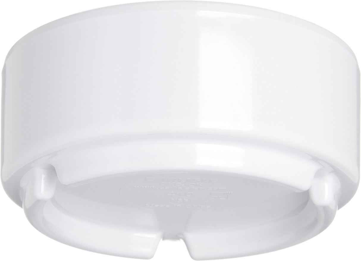 Carlisle FoodService Products Plastic Straight Sided Ramekin, Durable Dips and Sauce Bowl for Home, Kitchen, and Restaurant, Melamine, 2 Ounces, White Carlisle FoodService Products