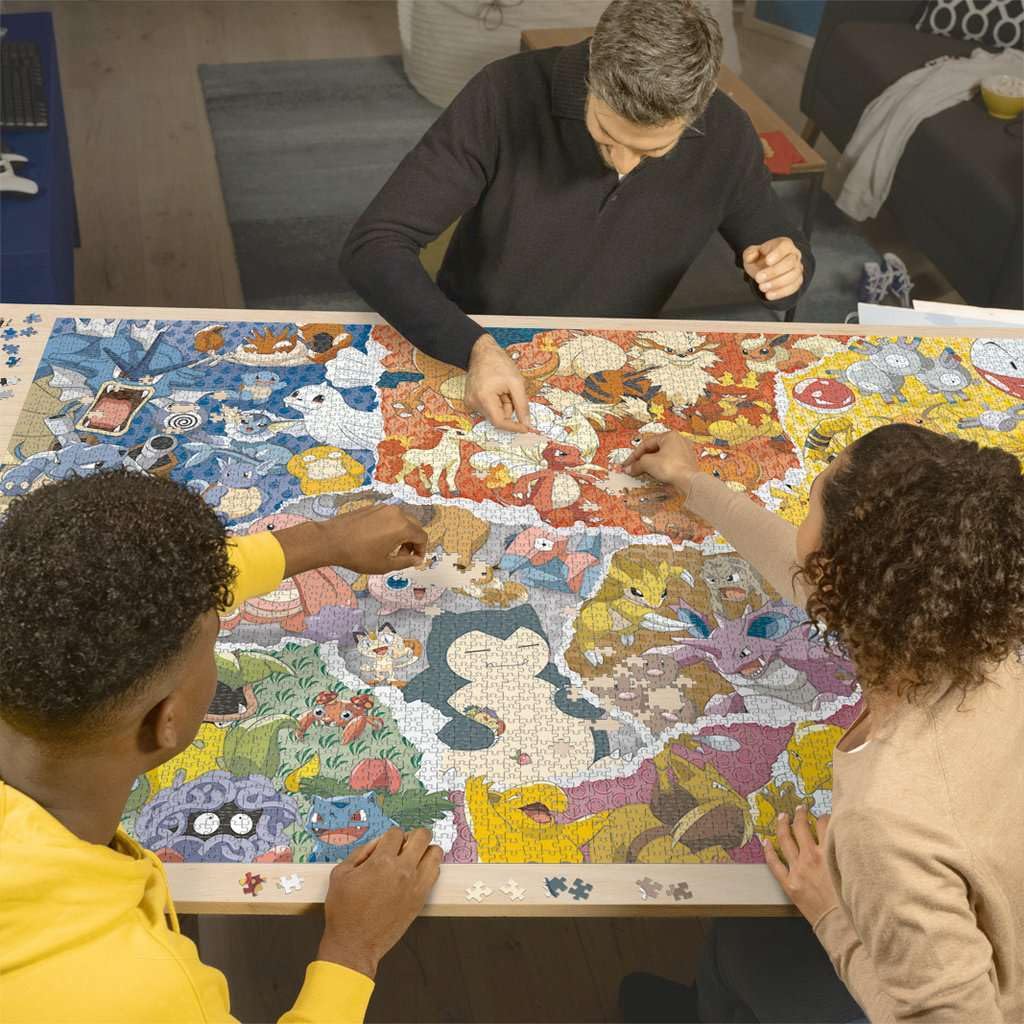 Ravensburger Pokemon 5000 Piece Jigsaw Puzzle for Adults & Kids Age 12 Years Up, Yellow Ravensburger