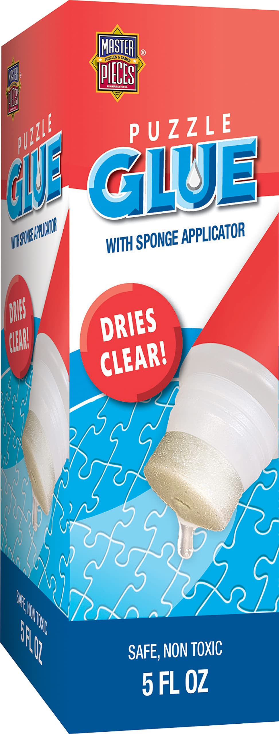 Puzzle Accessories - 5oz Glue with Sponge Applicator Masterpieces