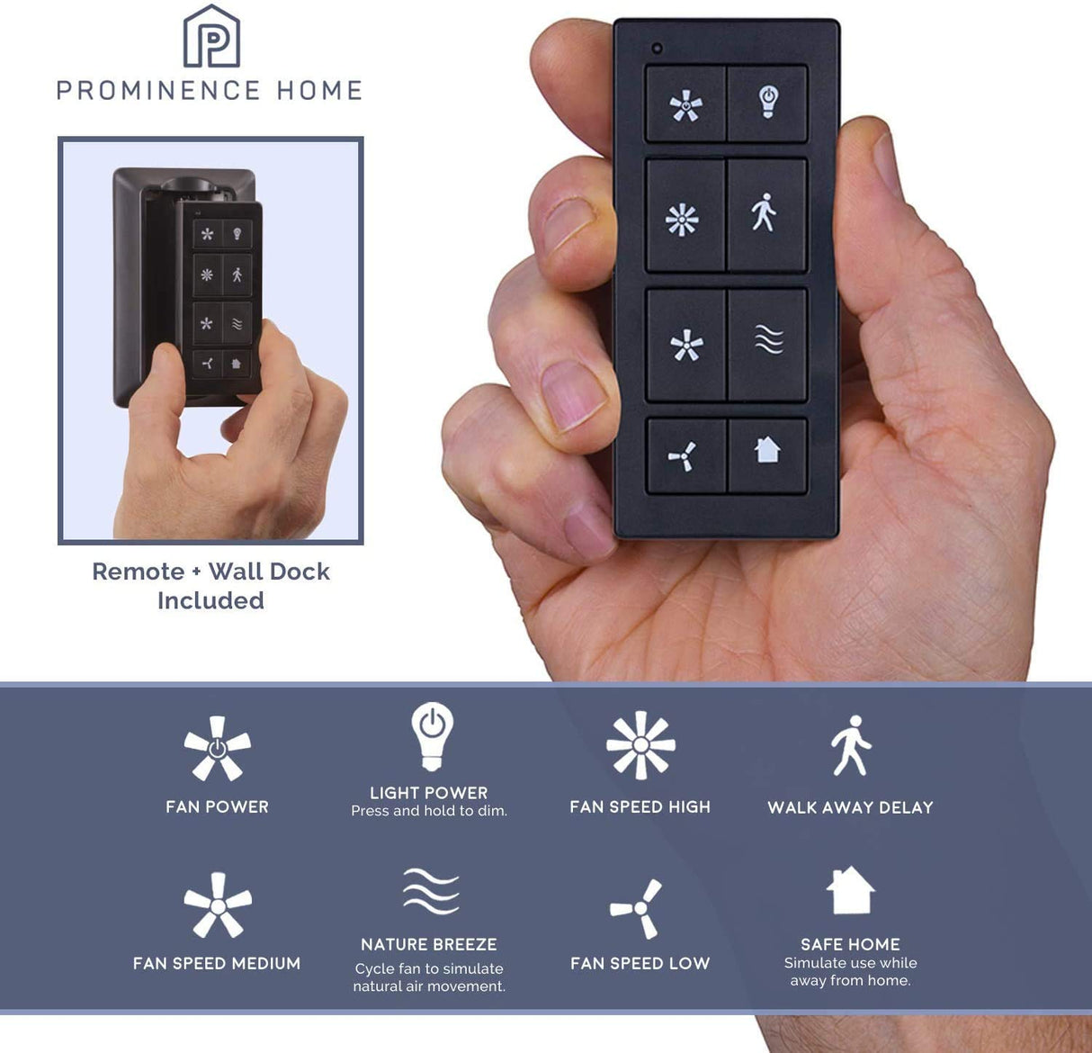 Prominence Home Madison County, 42 Inch Industrial Style LED Ceiling Fan with Light, Pull Chain, Three Mounting Options, Modern Dual Finish Blades, Reversible Motor - 50588-01 ( Bronze) Prominence Home