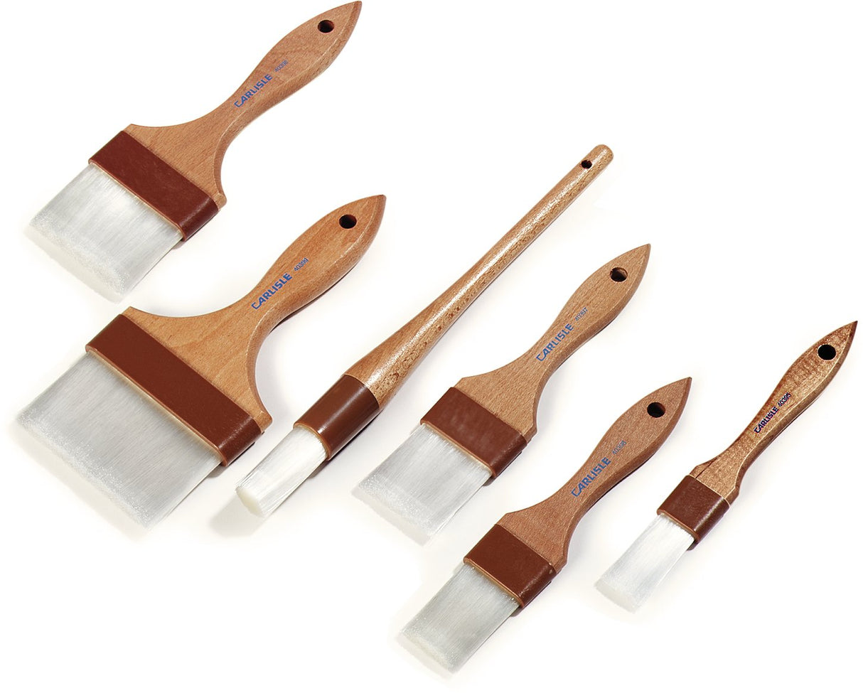 SPARTA 4039700 Nylon Wide Brush, Flat With Nylon Bristles, 2 Inches, Brown SPARTA