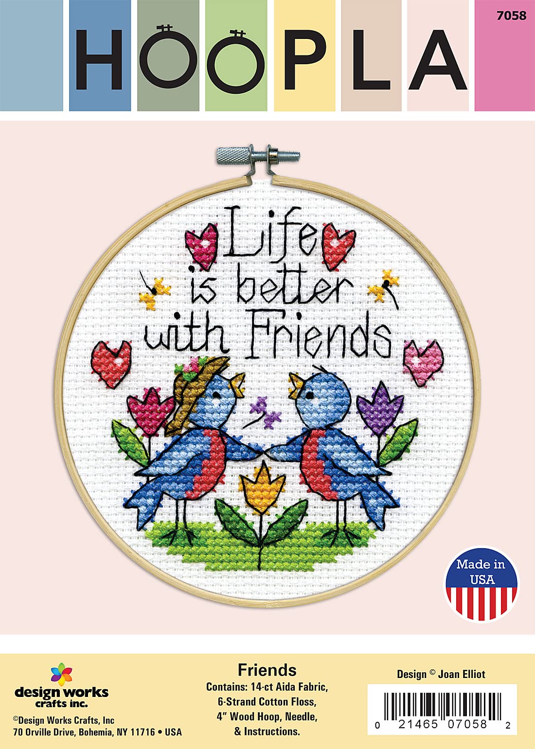 Counted Cross Stitch Friends DesignWorks Ink