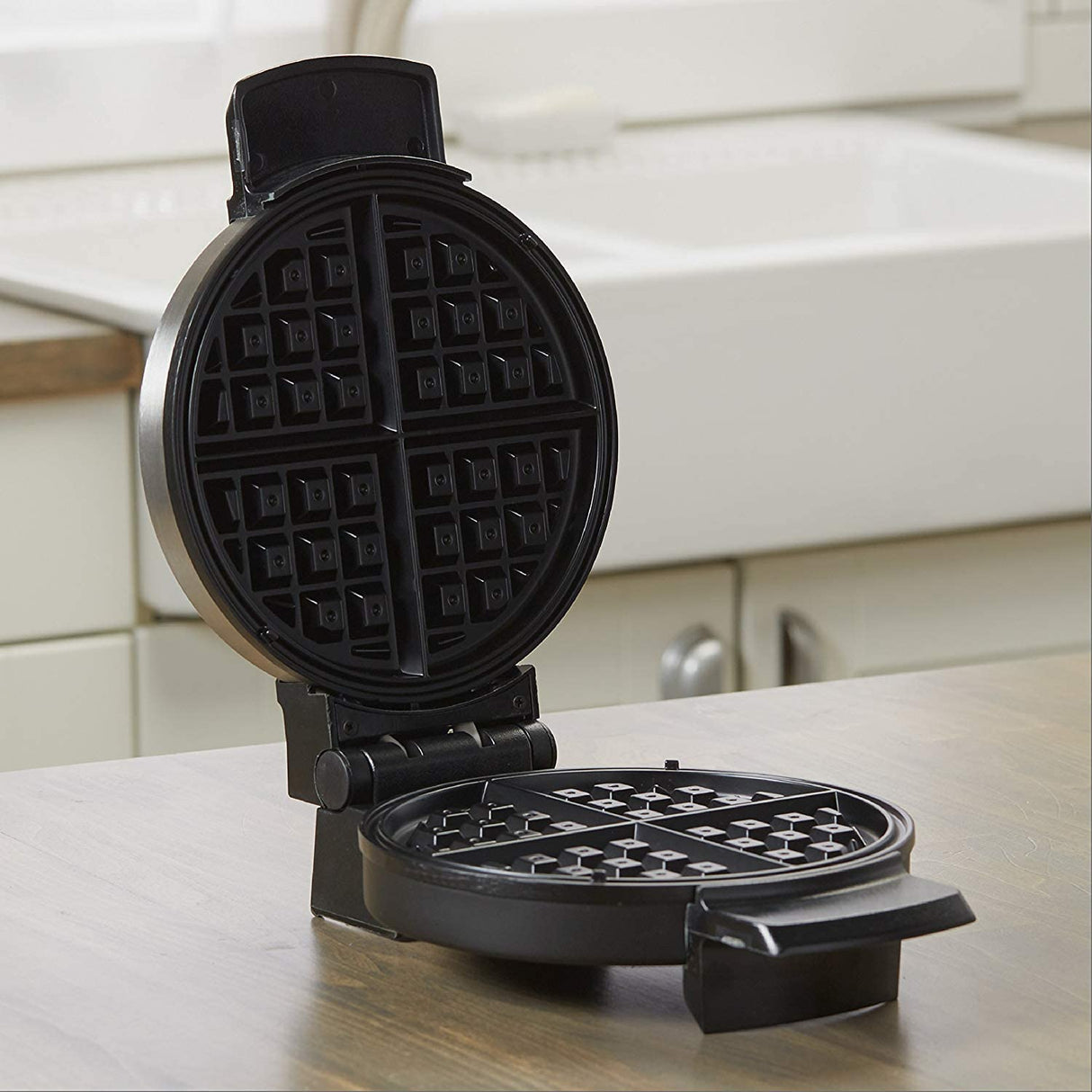 BLACK+DECKER WMB500 Traditional Belgian-Style Waffle Maker, Stainless Steel BLACK+DECKER