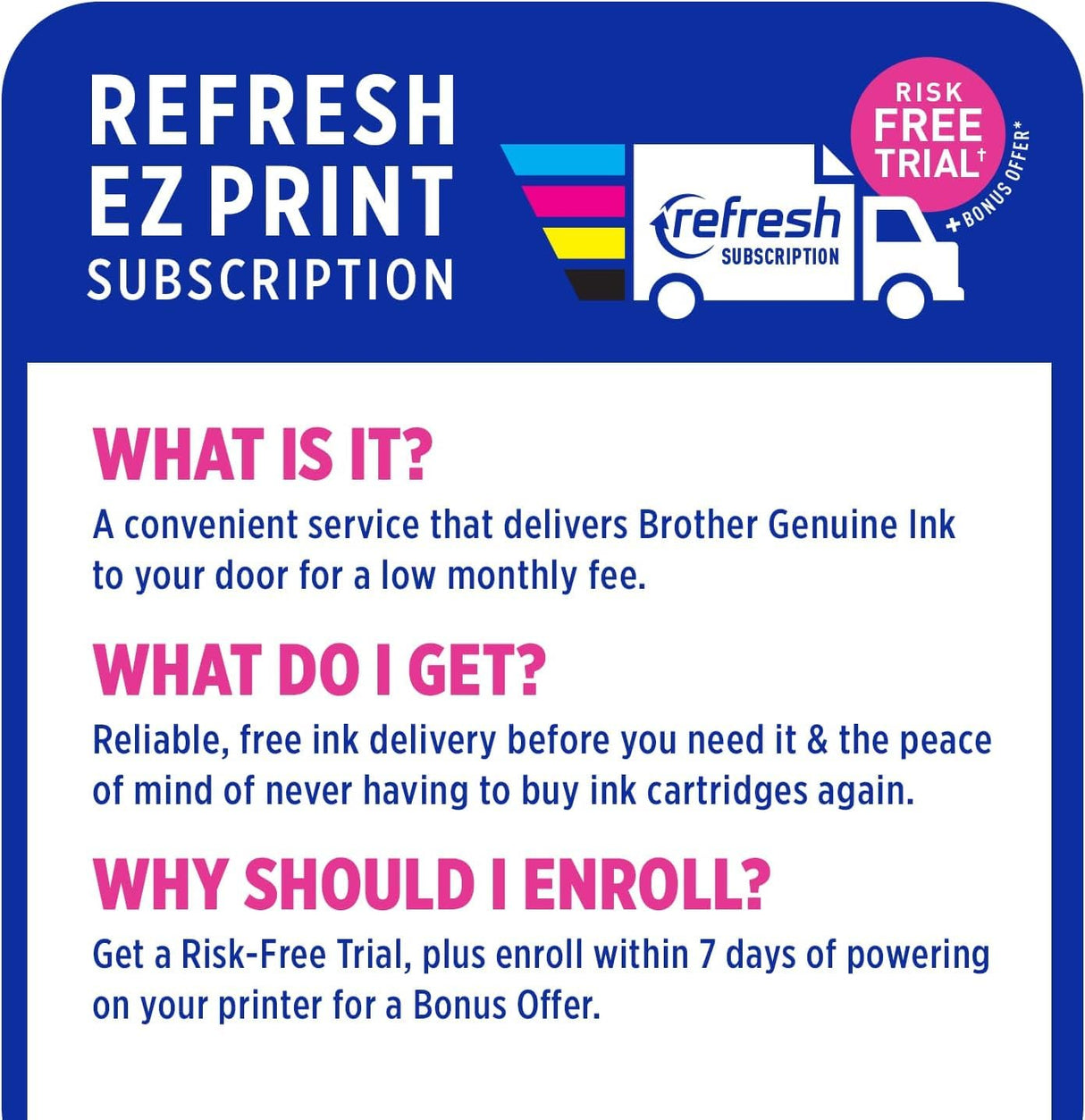 Brother MFC-J1012DW Wireless Colour Inkjet All-in-One Printer with Mobile Device and Duplex Printing, for Home Office and Personal Use, Refresh Subscription Ready Brother