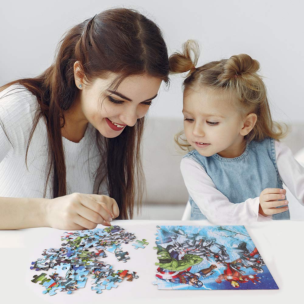 Kids Puzzle,100 Pieces Puzzles for Kids,Cardboard Kids Puzzles for Ages 5-12 Year olds,Educational Jigsaw Puzzle Kids Toy Mysj