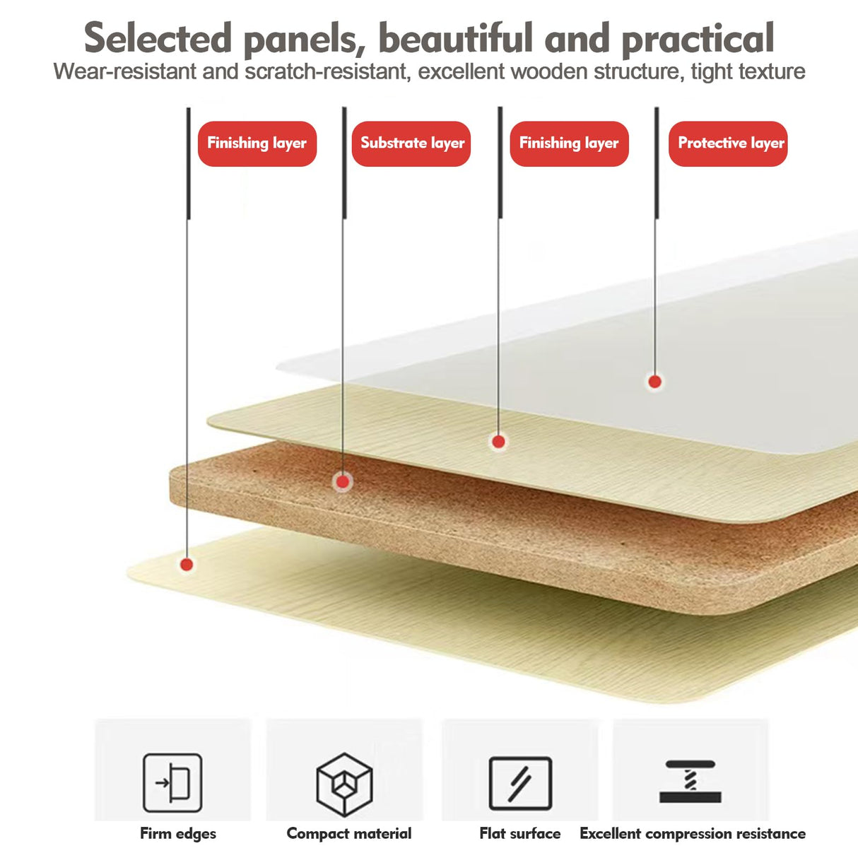 XUEGW Computer Desk Study Table No Assembly Required, Writing Computer Desk Space Saving Foldable Table Simple… XUEGW