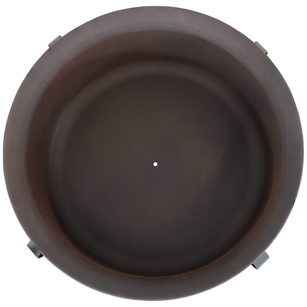 Sunnydaze 29-Inch Bronze Cauldron Wood-Burning Fire Pit Bowl - Includes Portable Poker and Spark Screen Sunnydaze