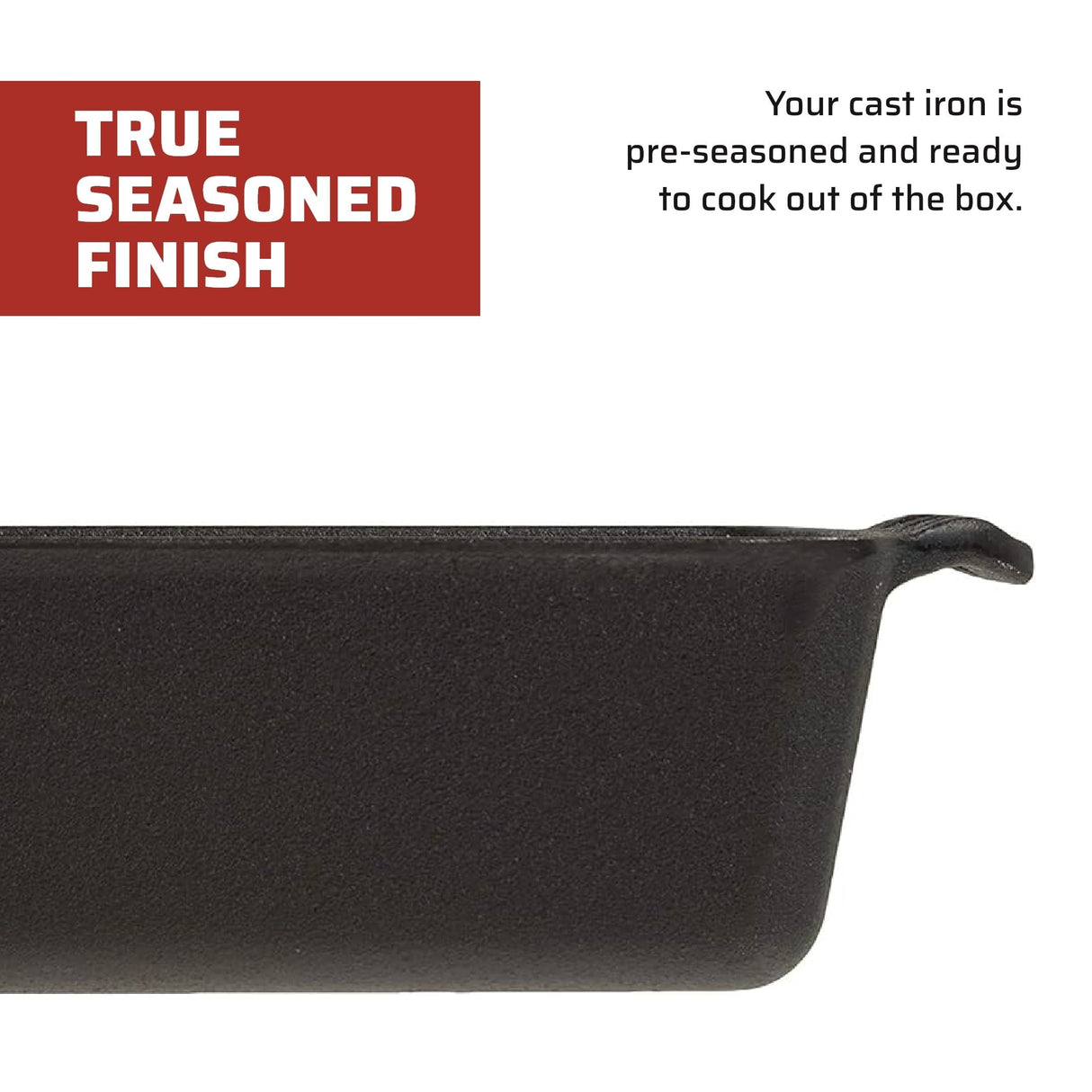 Camp Chef Home Seasoned Cast Iron Bread Pan Camp Chef
