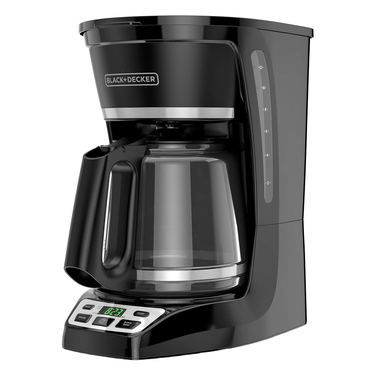 BLACK+DECKER 12-Cup* Programmable Coffeemaker, Black, CM1070B-3 BLACK+DECKER