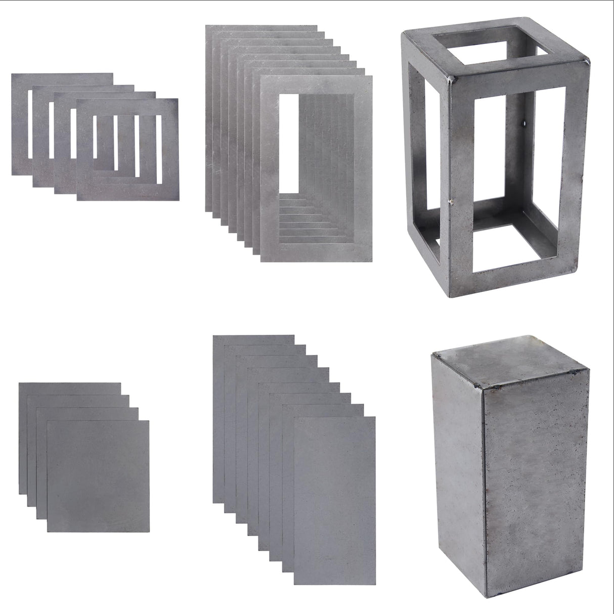 Welding Practice Kit,24-Piece 3x5” Welding Coupons with Premium 18-Gauge Steel Plates for MIG,Suitable for welding practice and improving welding skills… XLKIB