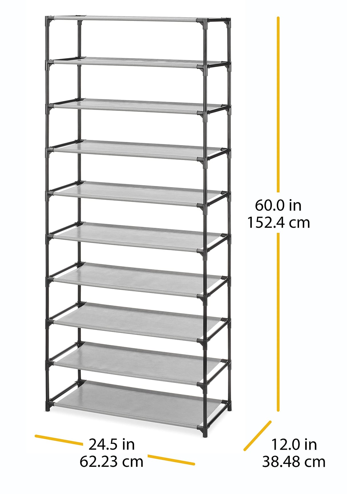 Whitmor Spacemaker 10-Tier Tower Whitmor