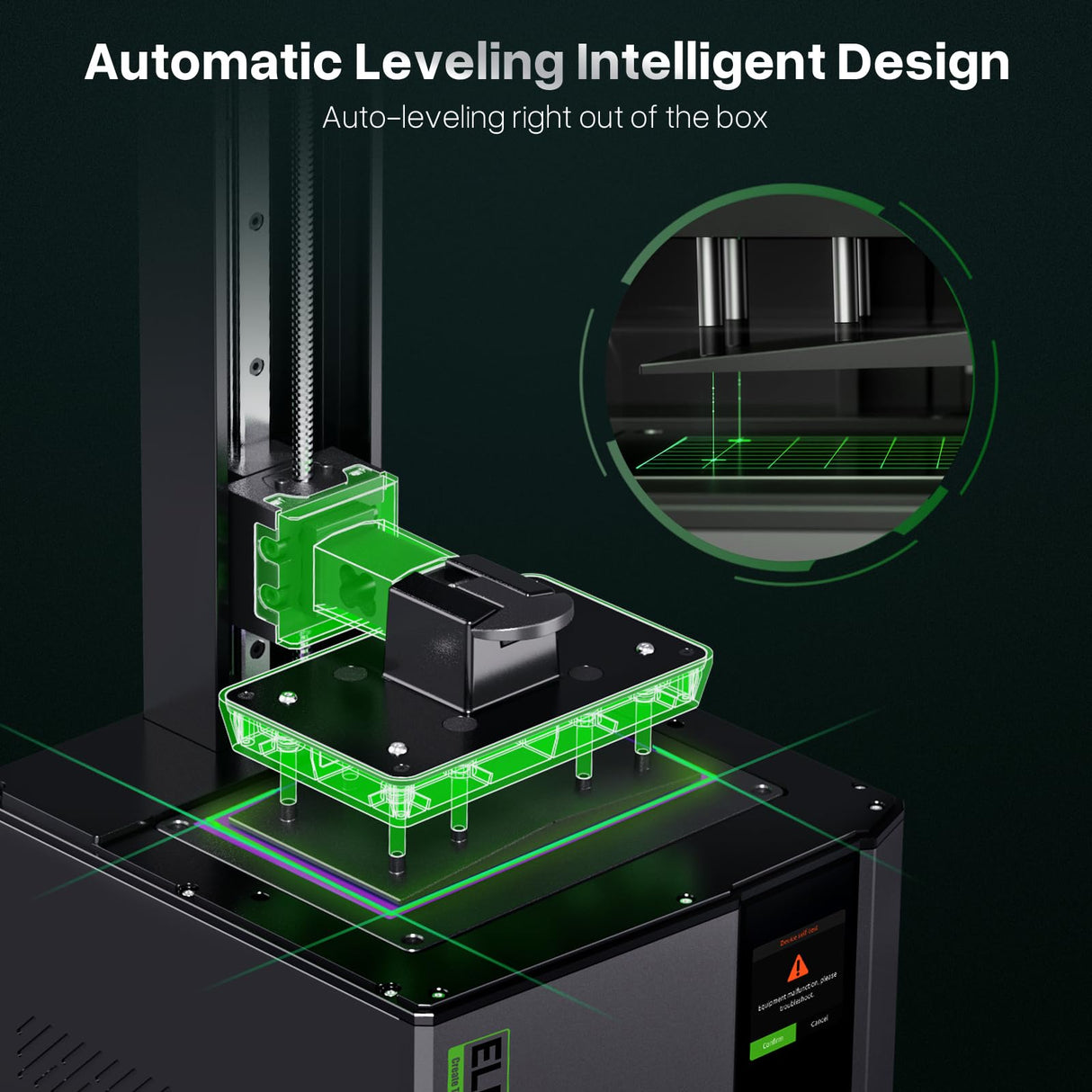 ELEGOO Mars 5 MSLA Resin 3D Printer, Smart Mechanical Sensor, Intelligent Automatic Leveling, COB Light Source, 6.6-inch Mono 4K LCD Screen, Large Printing Size 143.43 x 89.6 x 150 mm³ ELEGOO