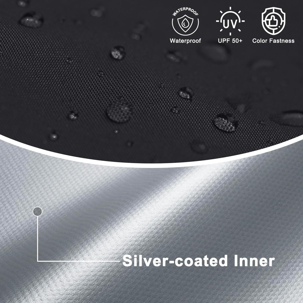 COOSHADE Pop Up Canopy Tent 10x10 with 2 Sidewalls, Outdoor Shade Instant Canopy Tents(Black) COOSHADE