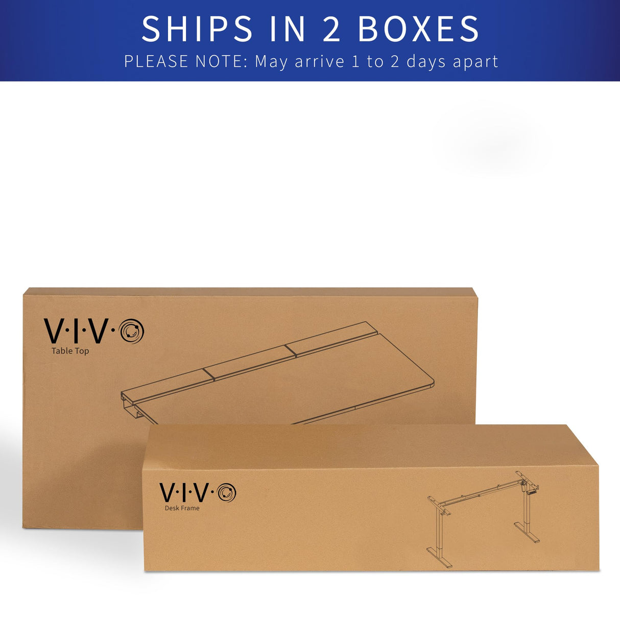 VIVO Electric Height Adjustable 60 x 30 inch Memory Stand Up Desk, Black Table Top with Built-in Concealed Cable Trays and Full-Size Pad, Gray Frame, VIVO