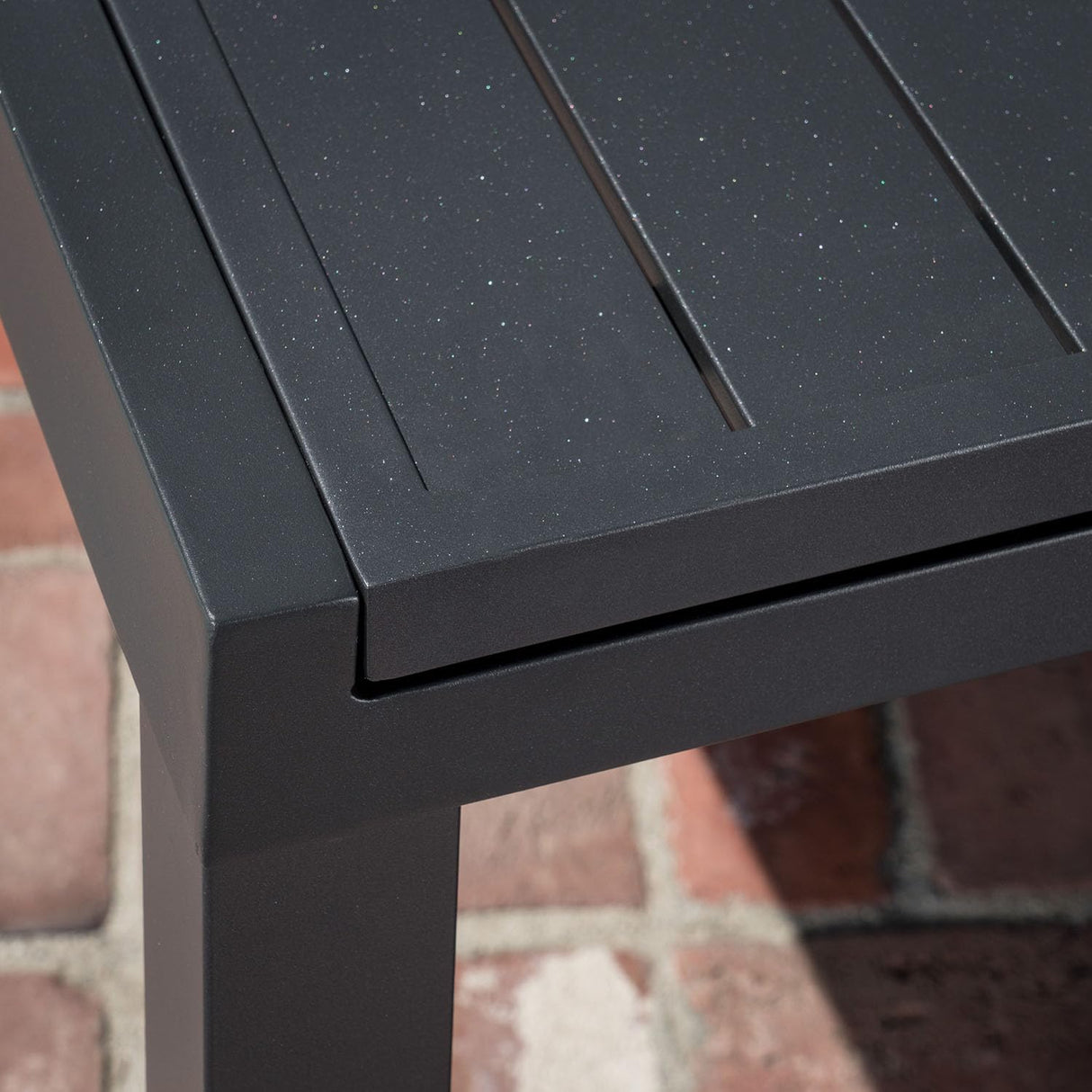 Hanover Naples 11-Piece Outdoor Dining Set with Aluminum 40" x 118" Expanding Patio Table and 10 Stackable Sling Chairs, Modern, Comfortable, and Weather-Resistant Patio Dining Set for 10 Hanover