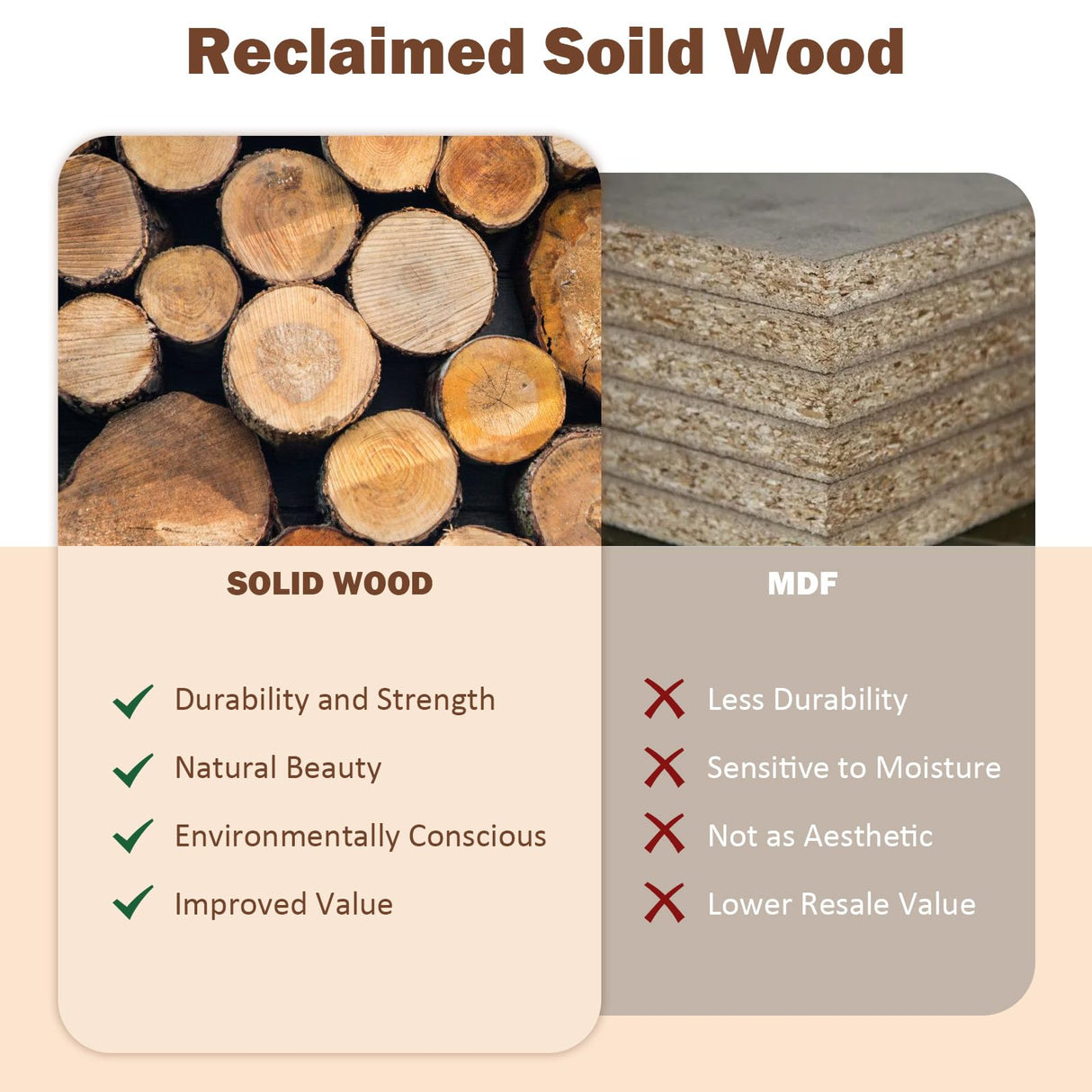 HOKYHOKY Reclaimed Solid Wood Console Table, 59" Long Farmhouse Entryway Tables, Rectangular Couch Table Behind Sofa, 2 Tiers Accent Tables for Hallway, Entrance, Foyer, Living Room HOKYHOKY