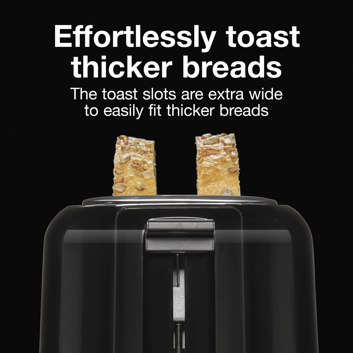 Proctor Silex 2-Slice Toaster with Extra Wide Slots for Bagels, Cool-Touch Walls, Shade Selector, Toast Boost, Auto Shut-off and Cancel Button, Black (22305) Proctor Silex