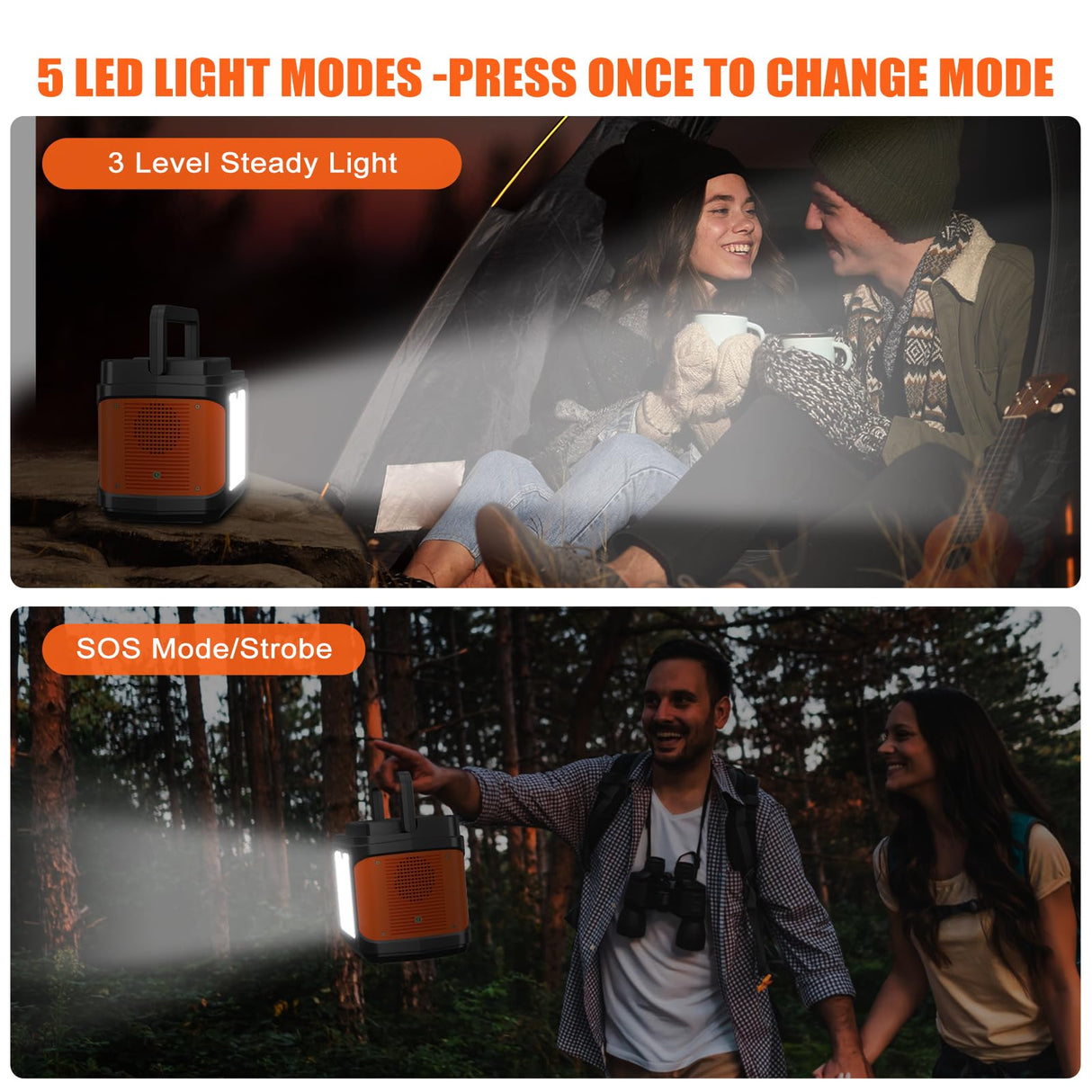 PGYOB 400W Portable Power Station, 296Wh Outdoor Solar Generator Backup Ternary Battery Pure Sine Wave Power Pack with AC/DC Outlet, PD 65W USB-C Outlet for Home, Camping, RV, Blackout, CPAP PGYOB