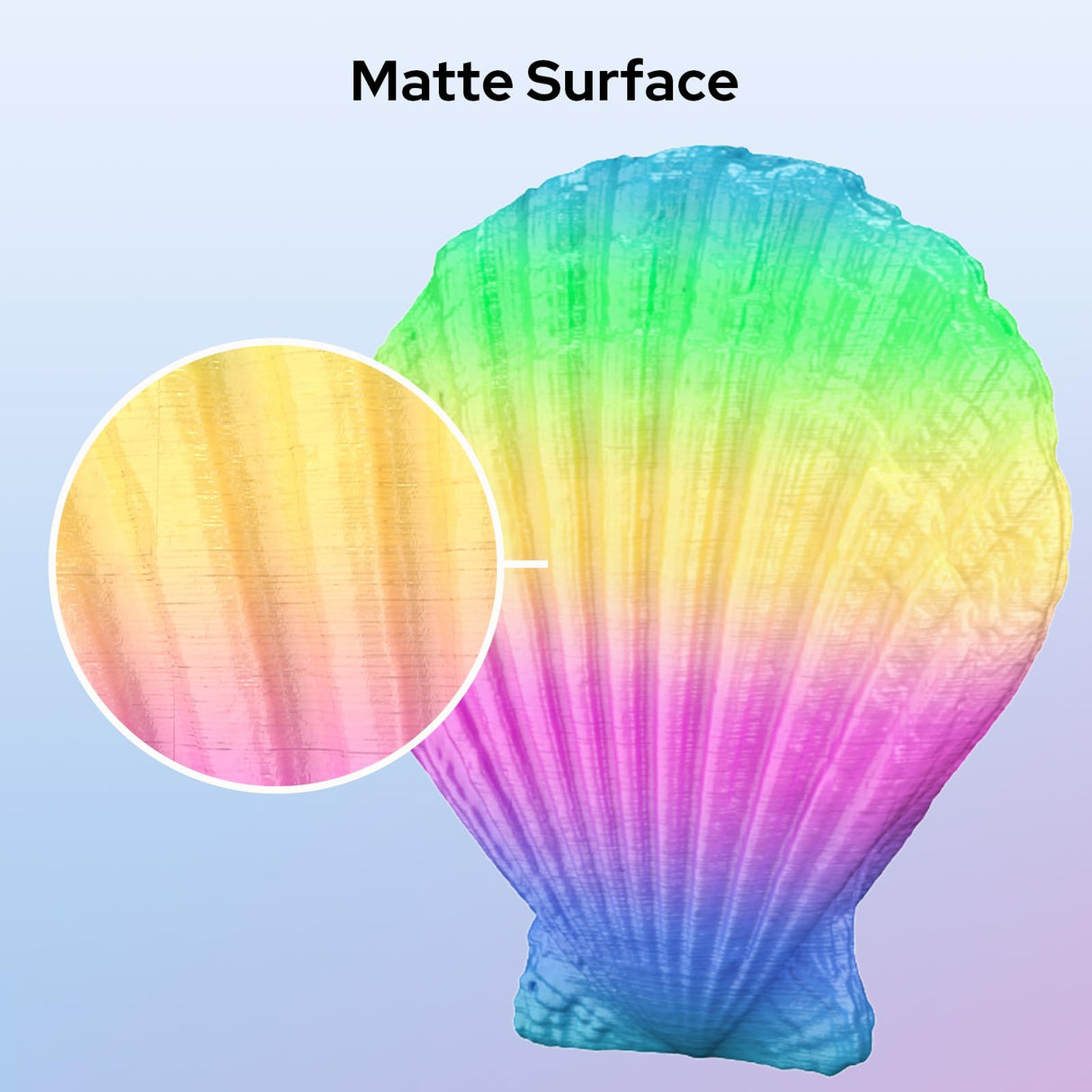 Semdon Silk PLA 3D Printer Filament 1.75mm - Rainbow 1kg Spool | ±0.02mm Ultra-Precision, Zero Warping & Tangle-Free | Ender 3/Prusa FDM Filament | Holographic Multicolor Finish (Rainbow Candy) Semdon