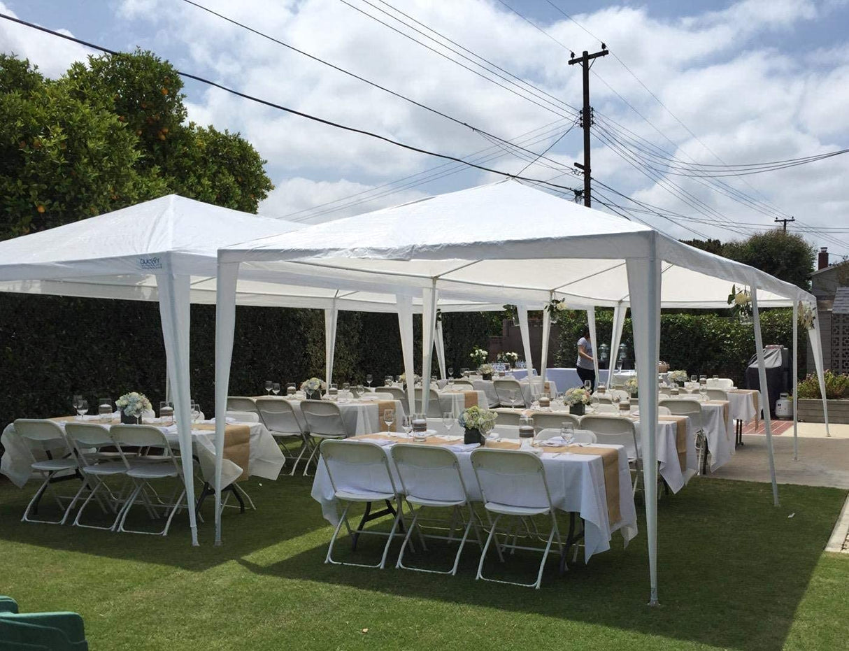 Quictent 10x30 Party Tent Gazebo Wedding Canopy Tent for Parties BBQ Shelter Pavilion with Removable Sidewalls & Elegant Church Quictent