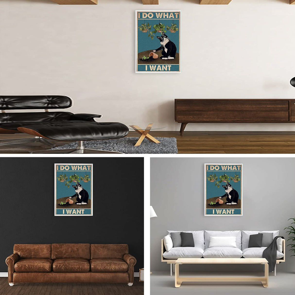 FORLAND Cat Diamond Painting Kits for Adults Beginners - 5D DIY Full Drill Diamond Kits Painting Crafts for Home Wall Decor, Diamond Art Kits,12x16inch (cat 3) FORLAND