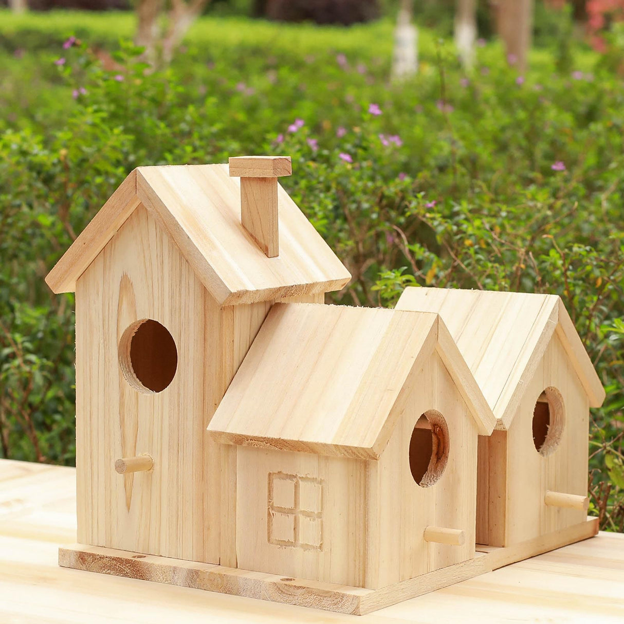 Wooden Bird House Kit,Outdoor Hanging DIY Birdhouse Kit for Kids Woodcraft,Bird Houses for Outside. RHSLRL