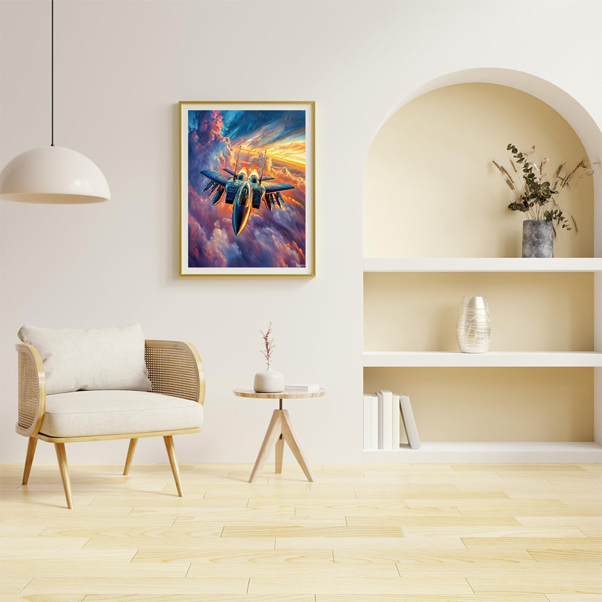 YEEIFFD 5D Airplane Fighter Jet Aviation Diamond Art Full Drill Diamond Painting Kits for Adults Beginners DIY Art Crafts for Relaxation and Home Wall Decor 12x16 inch YEEIFFD