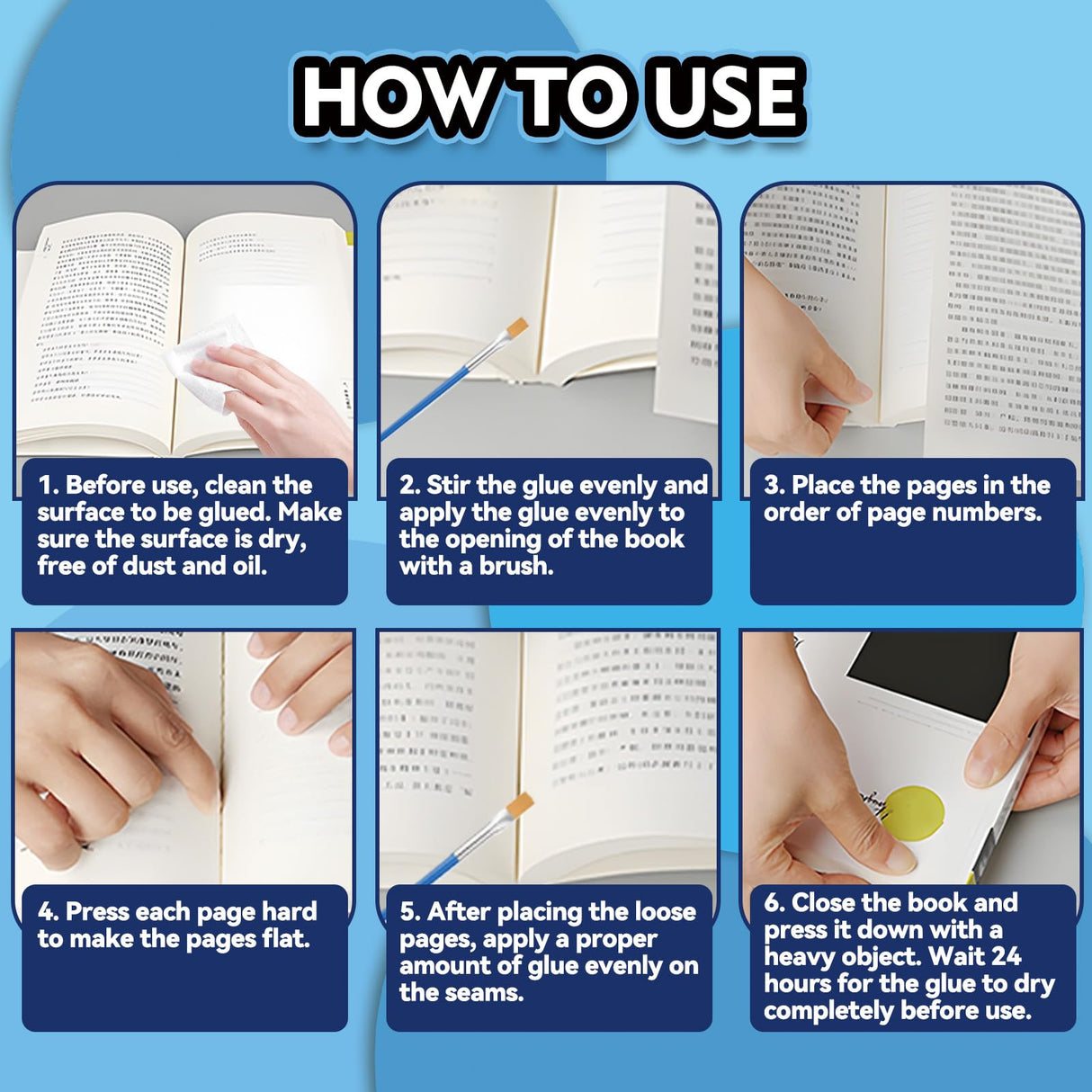 PH Neutral PVA Glue, 8.5 Oz Art Precision Craft Glue, Archival Quality Acid-Free Book Binding Adhesive, Dries Clear & Flexible,Ideal for Framing, Collages, Paper Crafts Mosconly