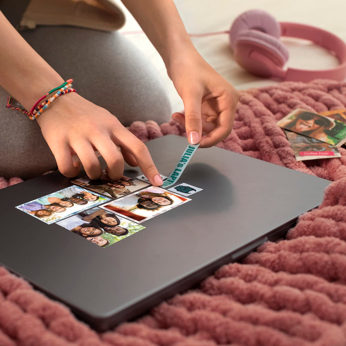 ColAura Color Photo and Label Printer,White Brother