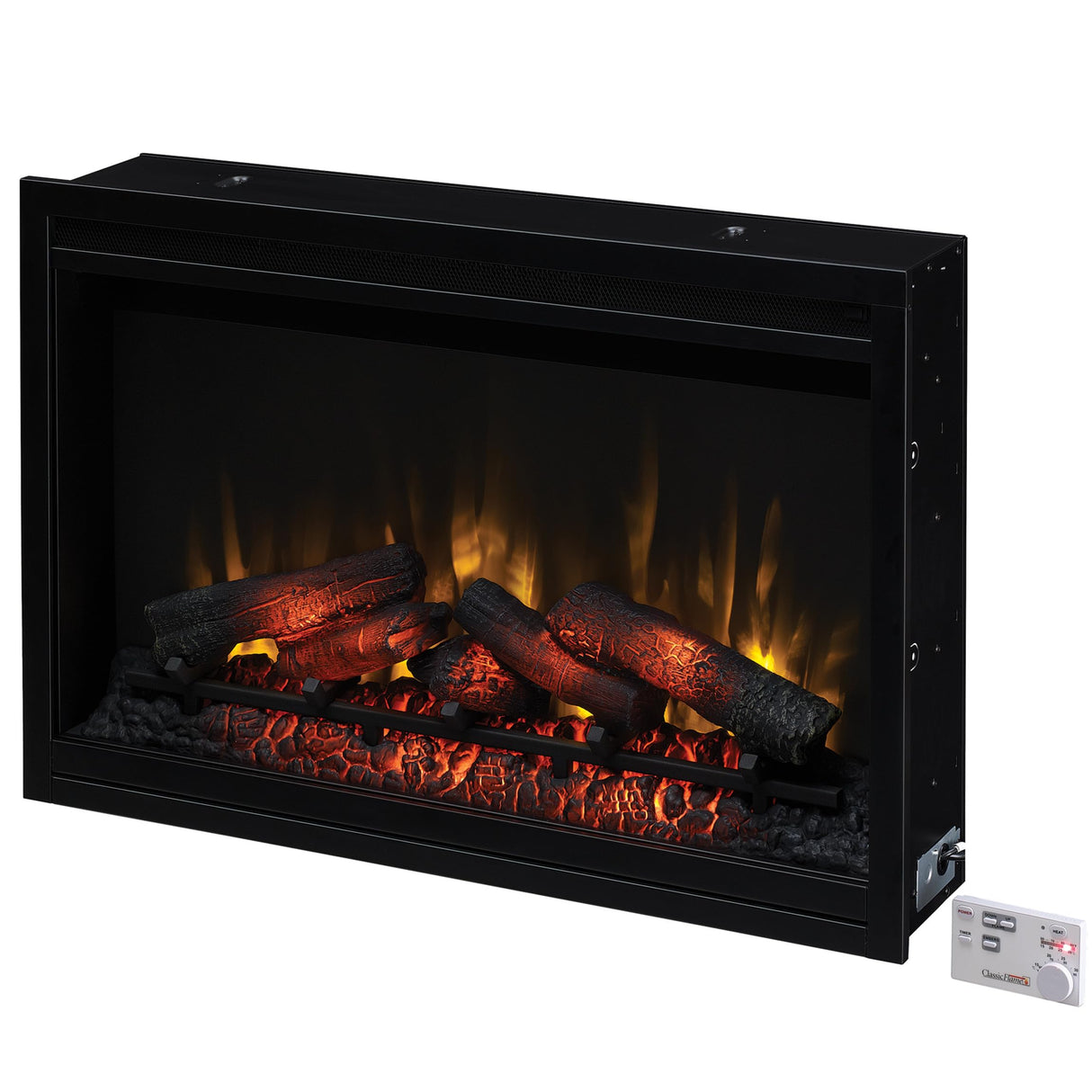 ClassicFlame 36" Traditional Built-in Electric Fireplace Insert, 120 volt ClassicFlame