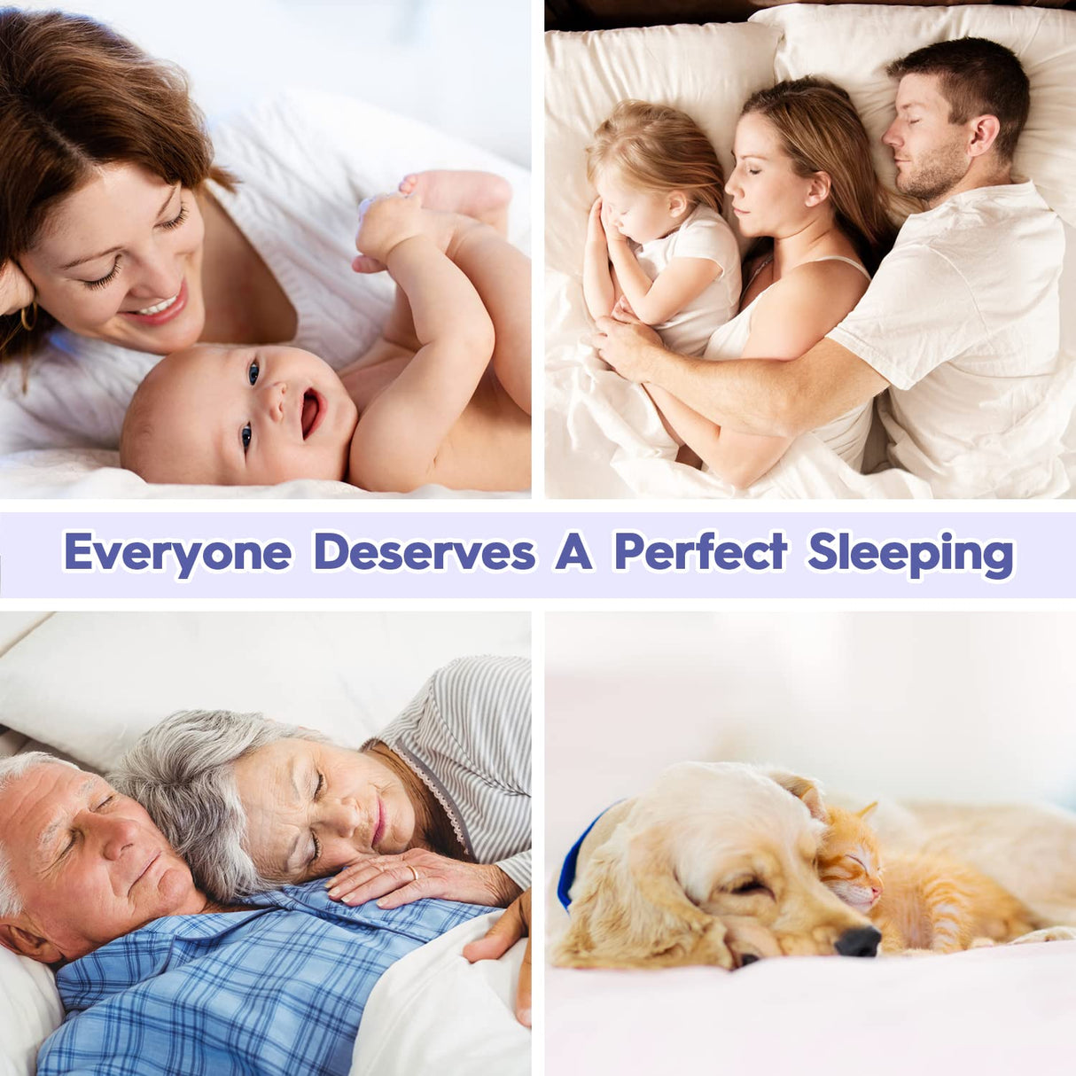 ABENE Twin Size Mattress Topper for Back Pain Relief, Extra Thick Mattress Pad Pillowtop, Soft Plush Mattress Cover Bed Topper with Deep Pocket, Overfilled Down Alternative Filling, White ABENE