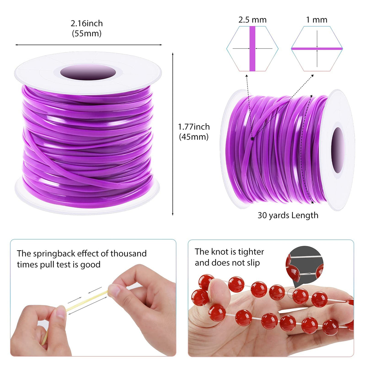 Plastic Lanyard String, Mckanti 12 Packs Plastic Lacing Cord Gimp String Kit for Keychain, Bracelets, Beading and Jewelry Making, DIY Craft Mckanti